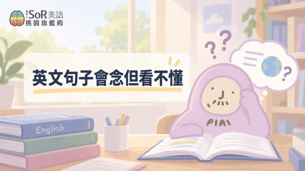 英文句子會念但看不懂